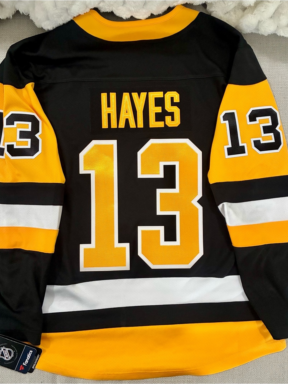 NWT Fanatics Pittsburgh Penguins Kevin Hayes #13 Home Jersey — Men's Medium